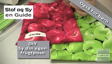 DIY sy smarte frugtposer - en gratis Stof og Sy guide